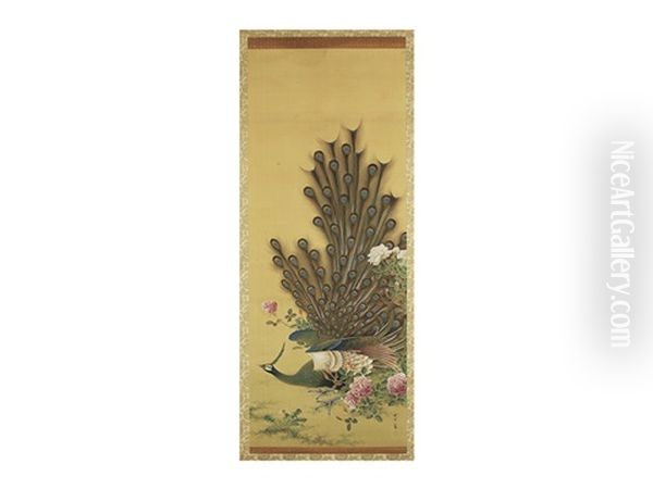 Rose And Peacock - view 1