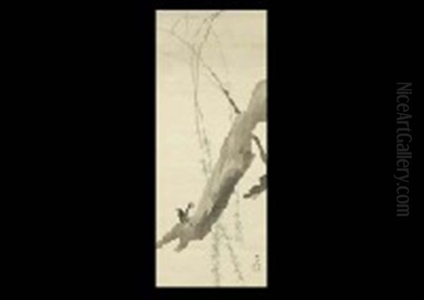 Swallow On The Willow - view 1