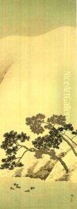 Snow Morning by Hishida Shunso