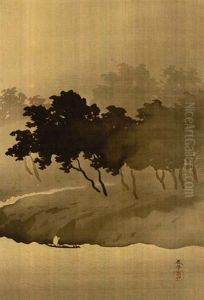 Wind By The River by Hishida Shunso