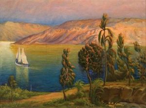 Sea Of Galilee At Dusk