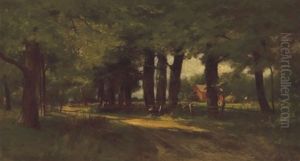 A Country Road, Berlin, Connecticut by Roswell Morse Shurtleff