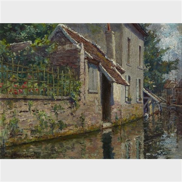 River Wall, Seaway At Normandy - view 1