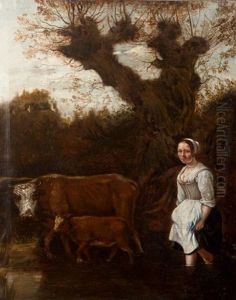 Jeune Bouviere by Jan Siberechts
