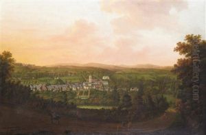 View Of A Town, Thought To Be Cirencester