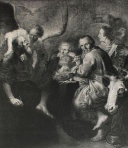 The Four Evangelists by Gysbert Jansz. Sibilla