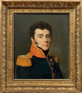 Portrait D'un Officier Superieur Du Regiment Des Cent Suisses De La Maison Du Roi