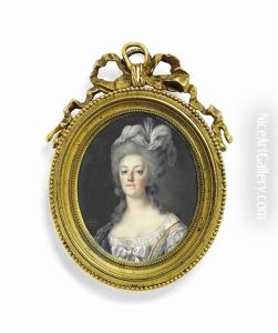 Marie-antoinette (1755-1793), Queen Of France by Louis Marie Sicard