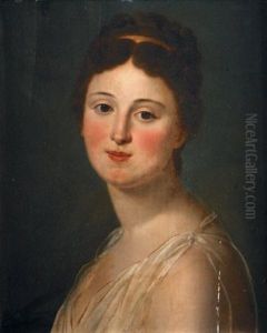 Portrait De Mademoiselle Bourgoin Dans Le Role D'antigone