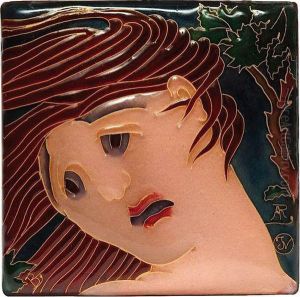" La Fuite " (detail) by Felix Bracquemond