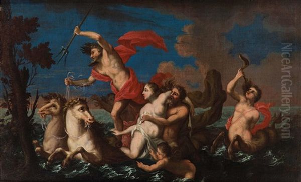 Poseidon Rettet Amymone - view 1