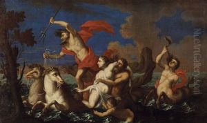 Poseidon Rettet Amymone Poseidon Rettet Amymone
