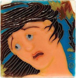 " La Fuite " by Felix Bracquemond