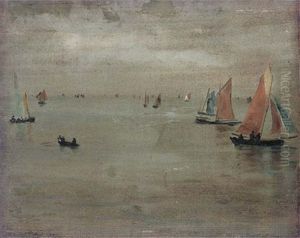 Bingen, On The Rhine (+ 2 Others; 3 Works) by Bernhard Sickert