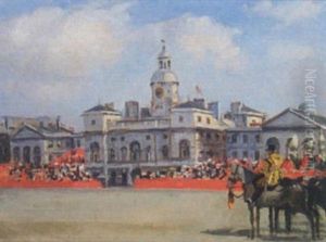 Horse Guards by Bernhard Sickert