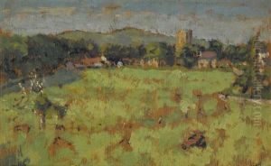 Chagford Across The Fields by Walter Richard Sickert