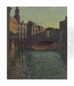 The Rialto Bridge, Venice by Walter Richard Sickert
