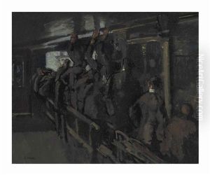 The Gallery At The Old Mogul by Walter Richard Sickert
