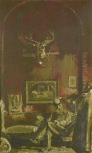 Self Portrait With Blind Fiddler by Walter Richard Sickert