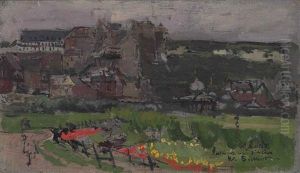 Gardens Of The Casino, Dieppe by Walter Richard Sickert