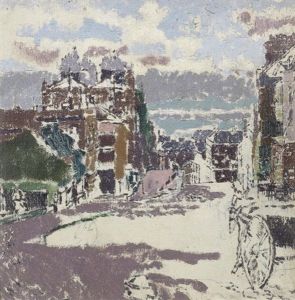 The Belvedere, Bath by Walter Richard Sickert