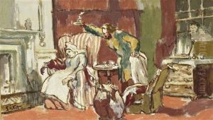 The Bold Bad Bart (after John Gilbert) by Walter Richard Sickert
