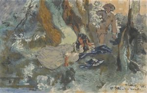 Figures In Woodland: An Echo by Walter Richard Sickert