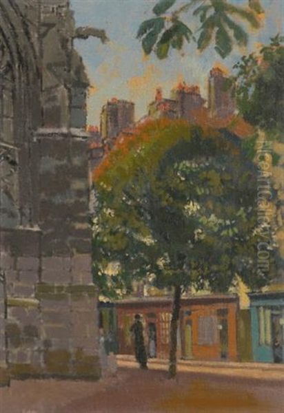 St. Remy: Chevet De L'eglise - view 1