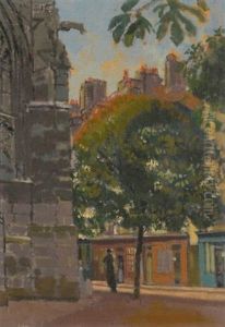 St. Remy: Chevet De L'eglise by Walter Richard Sickert