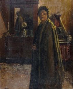 Femme Dans Un Interieur