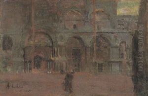 The Facade Of St. Mark's, Venice