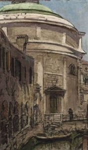 Church Of The Maddalena, Venice by Walter Richard Sickert