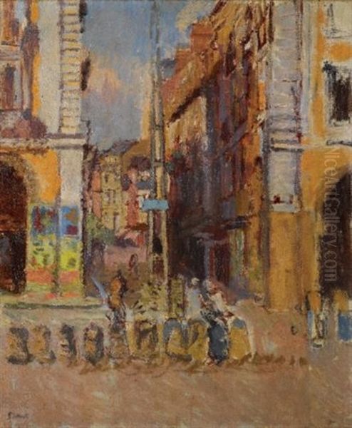 Les Arcades, Dieppe (study For The Elephant Poster) - view 1