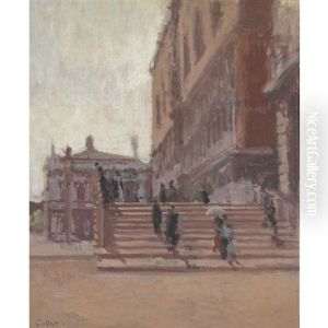 Ponte Della Paglia by Walter Richard Sickert
