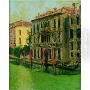 Vue Du Palazzo Montecuccoli, Dit Aussi Palais Polignac, Venise by Walter Richard Sickert