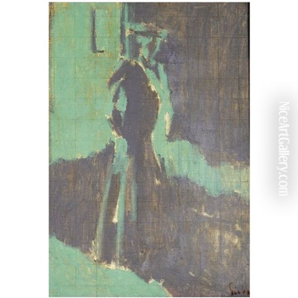Lady In An Interior - view 1