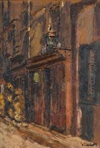 The Street Lantern, Dieppe by Walter Richard Sickert