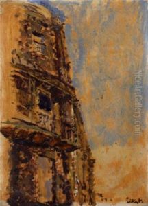 Mr. Sheepshanks' House, Camden Crescent, Bath by Walter Richard Sickert
