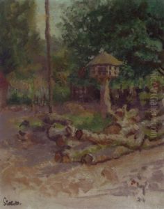 Le Vieux Colombier, Torqueville by Walter Richard Sickert