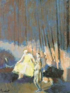 Theatre Scene by Walter Richard Sickert