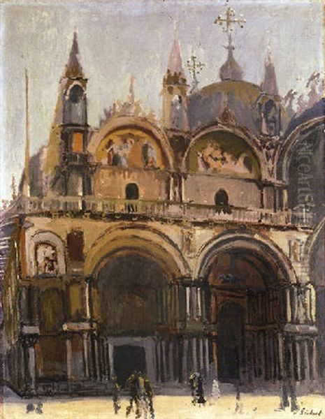 The Facade Of St. Mark's, Venice - view 1