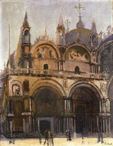 The Facade Of St. Mark's, Venice