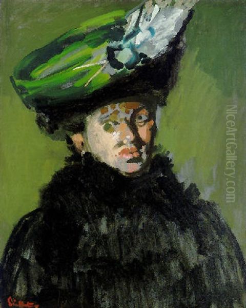 The Green Hat - view 1