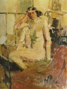 Nude On A Bed by Walter Richard Sickert