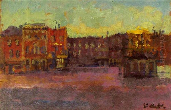 Street Scene, Dieppe - view 1