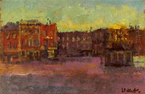 Street Scene, Dieppe by Walter Richard Sickert