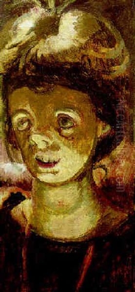 Portrait Of Cicely Hey (before The Footlights) - view 1