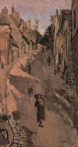 La Mont De Neuville, Dieppe: Blue Sky by Walter Richard Sickert