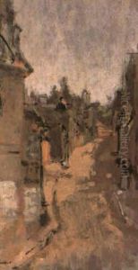 Le Mont De Neuville, Dieppe: Grey Sky by Walter Richard Sickert