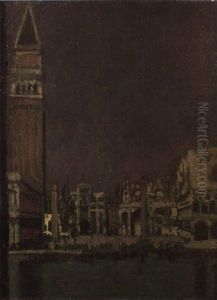 Le Palais Des Doges Au Crepuscule, Venice by Walter Richard Sickert
